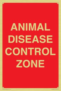ANIMAL DISEASE CONTROL ZONE